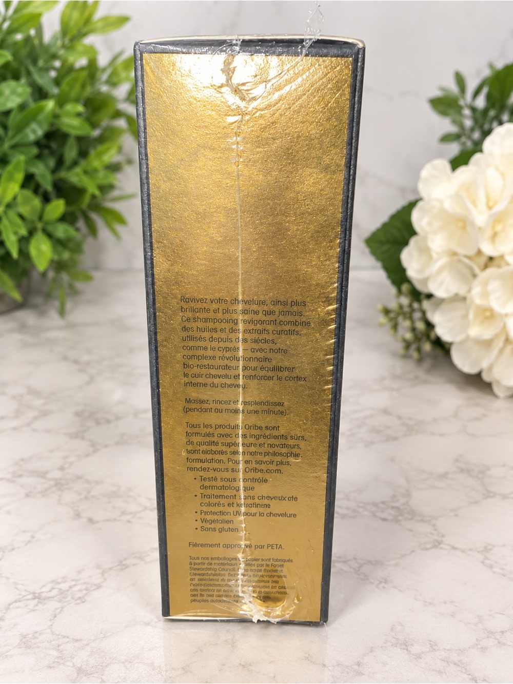 NEW! NEW Oribe Gold Lust Repair Restore Shampoo 8.5 oz Full Size LUXURY HAIR - Picture 2 of 4